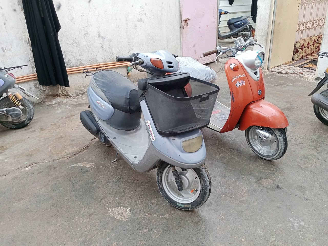 دراجه منغولي 2003 سعر 400 وبيها مجال ودراجه عبد الحليم دراجه حاويه سعر 300 وبيها مجالش وشرا يتصل على الرقم ***********
