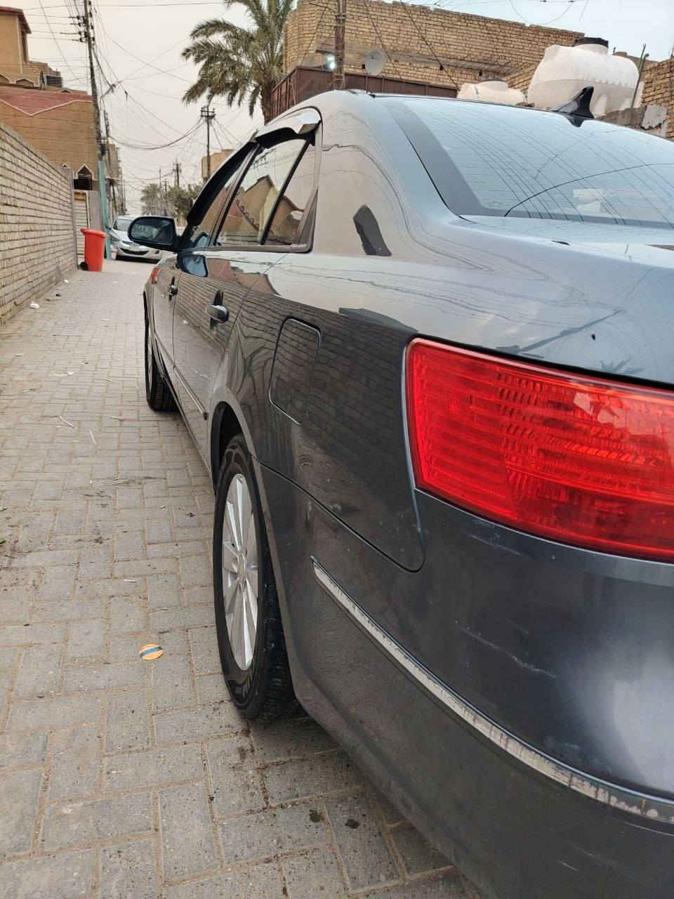 سلام عليكم سوناتا موديل 2009 امريكي حادث جاملغ الايمن بدون شاصي نفسة مصبوغ وباقي سيارة كفالة عامة مكينة 2400 دوش تبريد شغال تخم تاير رقم ديالى انكليزي العنوان بغداد رقم ***********
