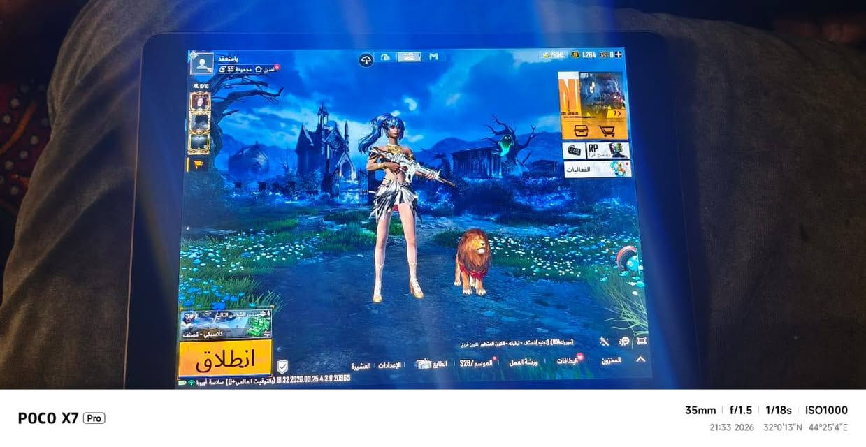 سلام عليكم ايباد 8 لبيع ذاكره 32 مبدل بس بطاريه مكاني نجف لشراي يجي عل رقم تلفون سعر الايباد 175 وسعر حساب بوبجي 100 المختبر 29  بي واساب ***********
