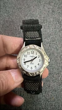 تايمكس Indiglo • مقاوم ماء 30م • حزام فيلكرو