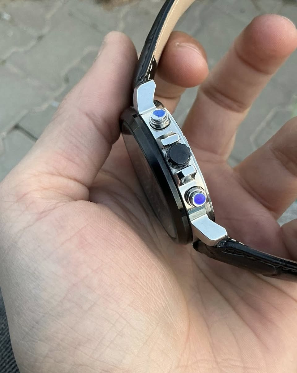 السلام عليكم ساعة كاسيو اصلي 
ستوب واتش
سناتر كرونوغراف
نافذة للتاريخ
قفل فراشة
قطر 42
ستانلس ستيل
نظيفة جدا تامة
فسفور لامينوس
95 الف


**إذا كنت صاحب هذا الإعلان وتريد حذفه لأي سبب، رجاءا أرسل رسالة إلى الدعم الفني**