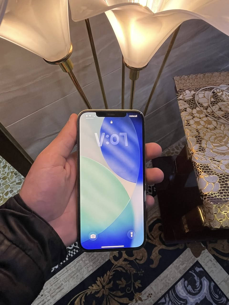 آيفون 12برو ماكس ذاكره 128 جهاز جلخ مآبي نضافه 100/100نموذجMبطاريه94 تك سيم سعره 450بي مجال 
رقمي ***********
