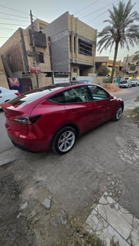 تسلا موديل y دبل ماطور لونك رينج  اوفلاين  ٢٠٢٣ حادث السياره بارد في ا...