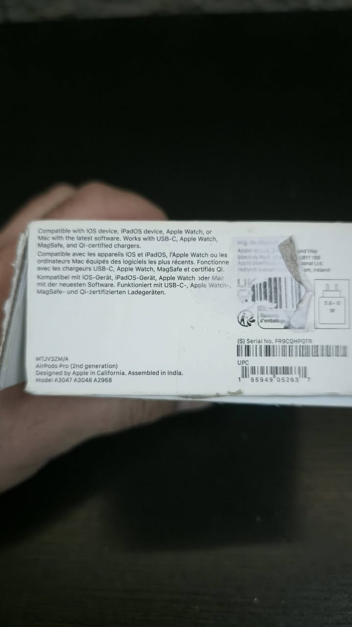 ايربود ابل برو الجيل الثاني التفاصيل بالفديو


**إذا كنت صاحب هذا الإعلان وتريد حذفه لأي سبب، رجاءا أرسل رسالة إلى الدعم الفني**