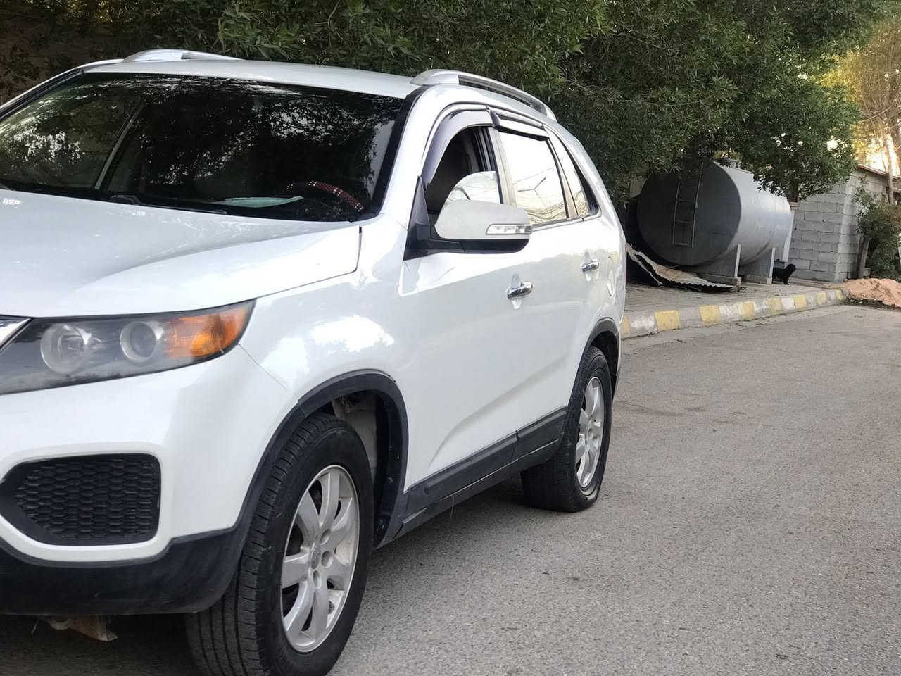 سورنتو 2012خليجي7راكب بصمه بيه ضربه جاملغ اوباب مصبوغه عام مكينه 2400السعر110الاتصال***********
