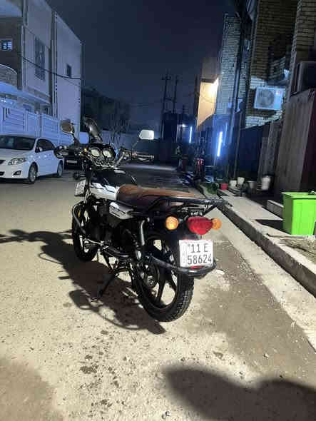 سلام عليكم دراجه دأيوان للبيع ماشيه ١٤ ألف رقم وسنويه مكان بغداد بلديات  السعر خاص  ‭٠٧٧٠ ٠٠١ ٧٠٦٣‬
