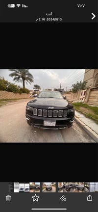 كراند شيروكي 2020 لمتدد المواصفات بصمه تشغيل عن بعد محرك V6 حساسات خلف...