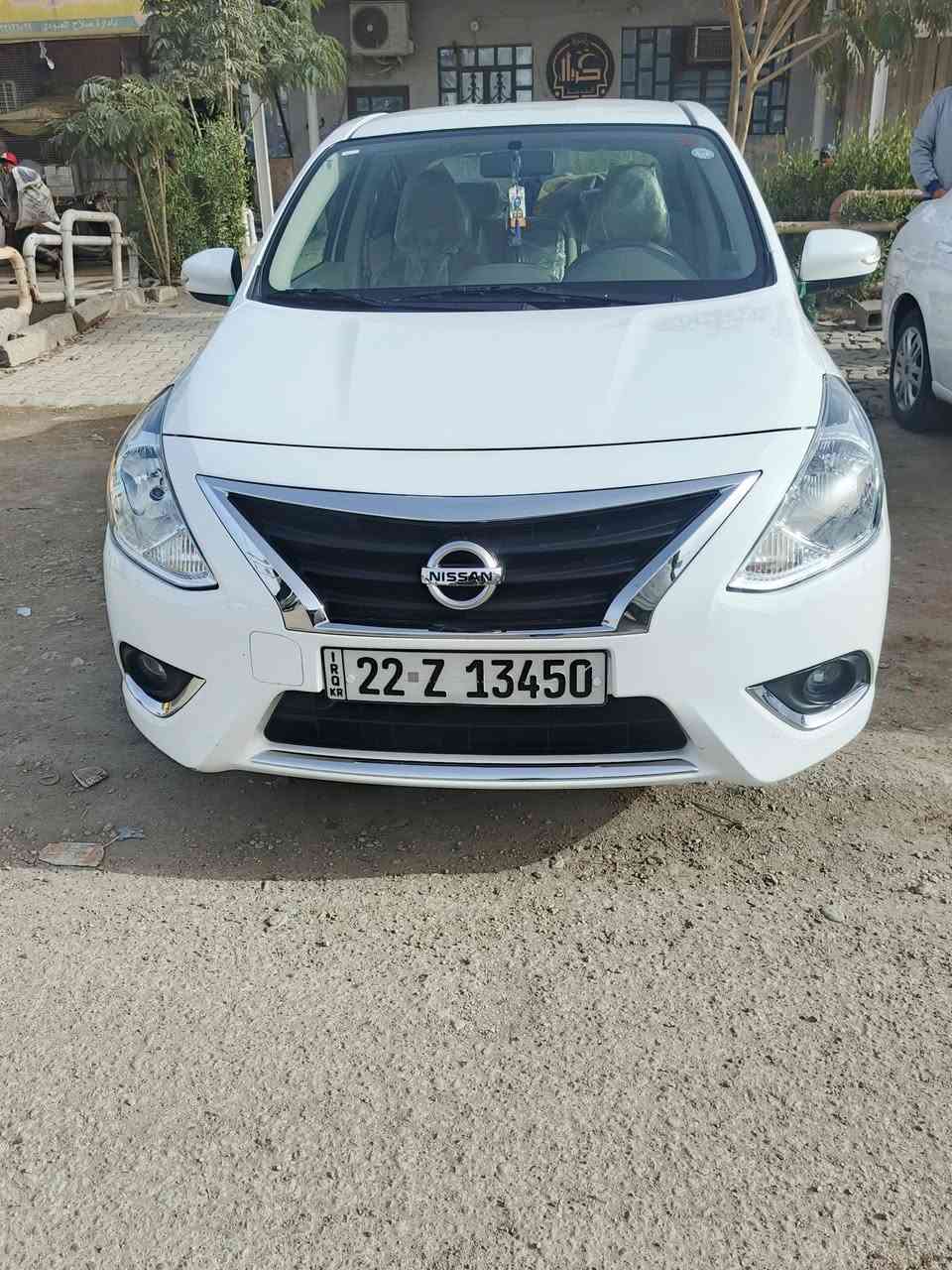 سلام عليكم نيسان سني موديل 2025.مكفوله كفالةعامه سياره نضيفه ماشيه 48  رقم اربيل تريد وكالة تريد تحويل  مكان بغداد المنصور.(‏‪***********
