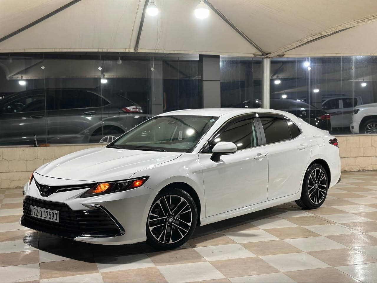 TOYOTA CAMRY 2023 LE+
سەیارکە بە س بۆنت بۆیاخ بستیک لە چەملاخ بی تەعديل بی شوخت رەقم هەولیر بە ناوی خۆمە تە نها ٢٠مایل رۆشتوە سەیارەکە LEپلەس(دوو بەسمە شەریکە-ئاوینە رادار-شەغال-ناوکریمی-٤تایەویل سفر بۆ بەستراوە)سەیارەکە ناوی نەگرتوە بەشەرت ئیرباگ بەس سوکان شان تە قیوە بیلاد داندراوەتەوە گیرو مەکینە کارەبای بەشەرت...4T1R11AK7PU094743 رقم شانسی 
نرخ-١٩٤$ شتیک مە جال 
***********
***********
Whass app 
Vaiber رانية, السليمانية
