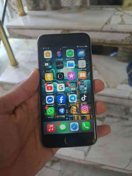 اايفون 6sعادي مو بلاس ذكره ٦٤جهاز نضافه 100/100 مبدل بطاريه فقط سعر 75لف مكاني بغداد شراي يتصل *********** مكاني حي تونس
