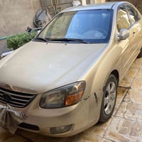 كيا سبكترا ٢٠٠٩ ضربتهه جاملغ امامي الايمن بدون دواخل سياره ليبل واحد م...