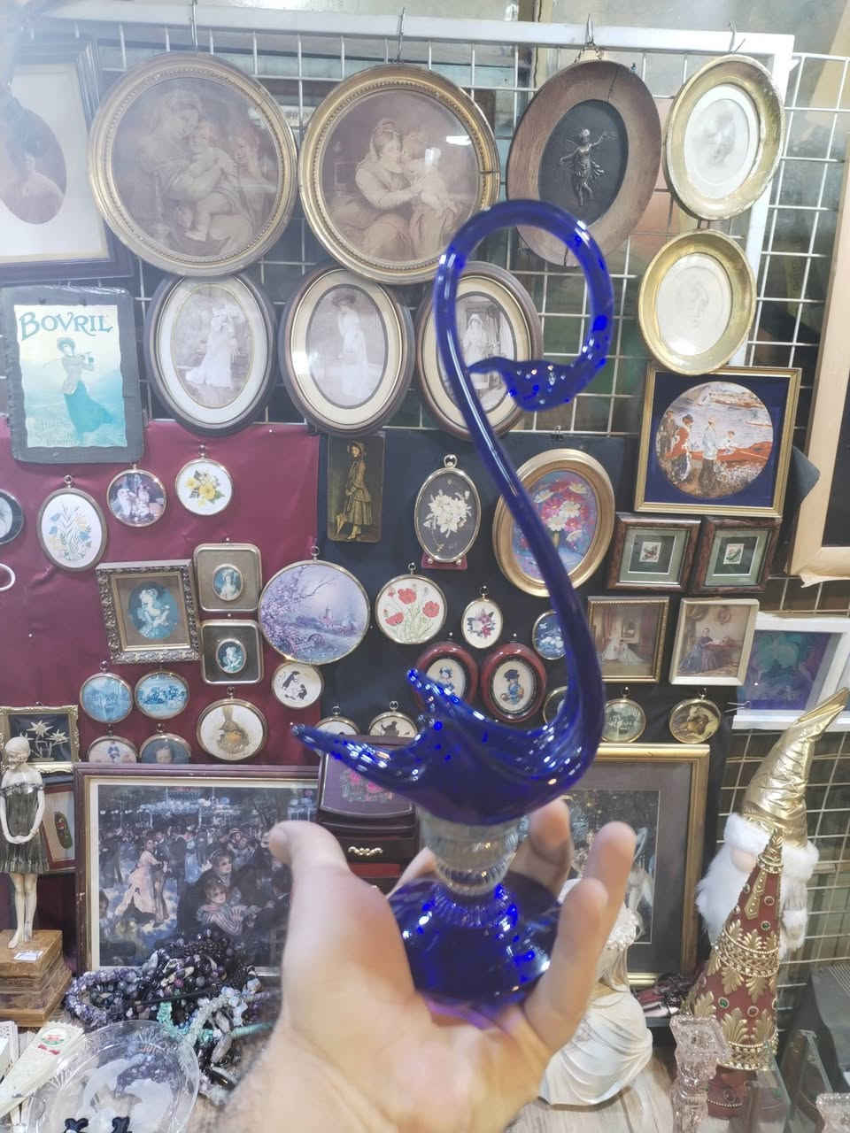 لعشاق البجع زوج بجعات اعتقد زجاج مورانو عمل يدوي غاية بالجمال قياس 28سم تقريبا انتاج قديم احد البجعات بيها ثلم صغير بالذيل التفاصيل بالفيديو والصور 🌹🌹


**إذا كنت صاحب هذا الإعلان وتريد حذفه لأي سبب، رجاءا أرسل رسالة إلى الدعم الفني**