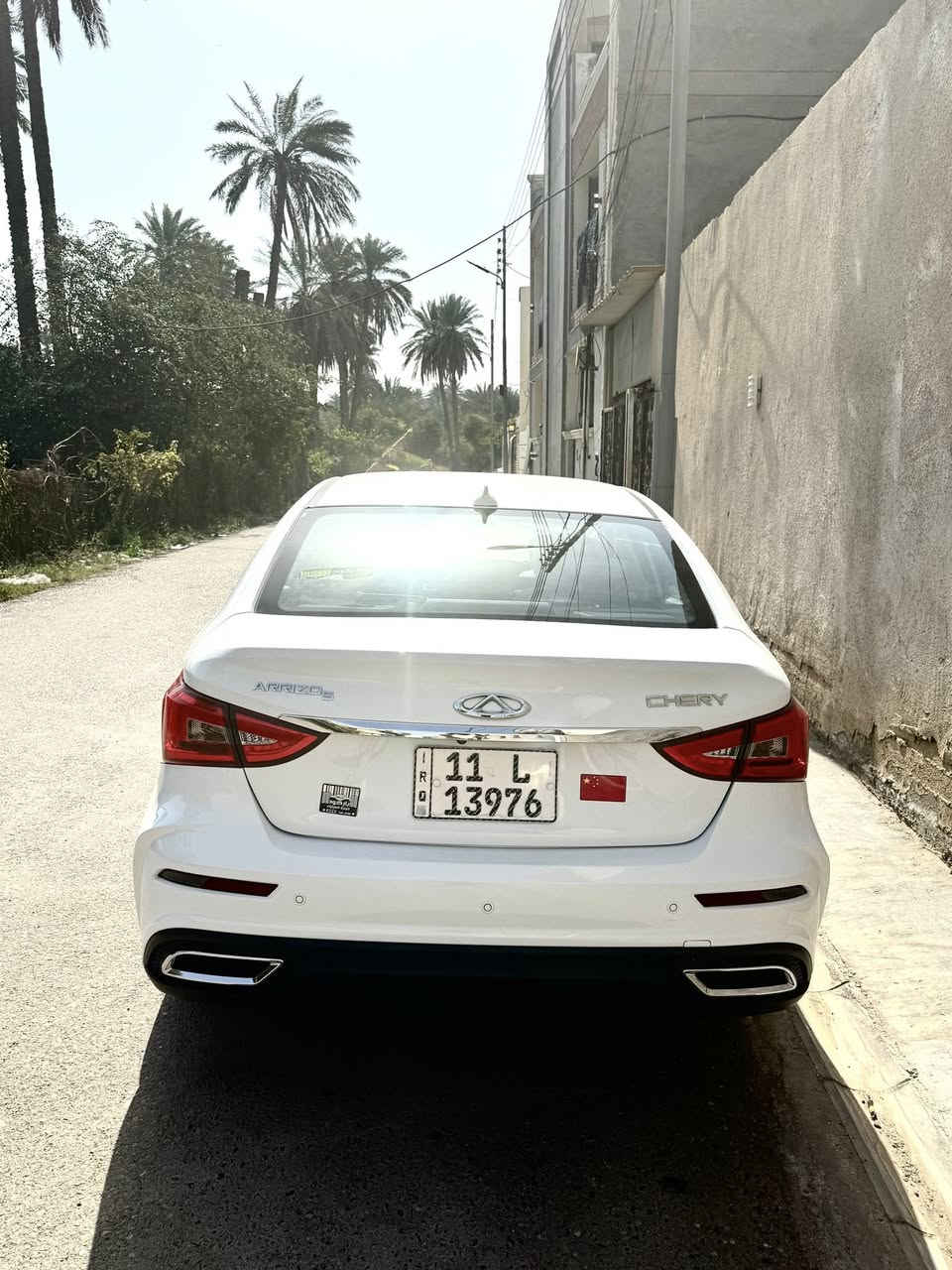 السلامُ عليكم
شيري أريزو 5 موديل 2024 ماشيه 22 الف السياره زيرو كلش نطيفة رقم بغداد سنوية بسمي سياره بيها فقط بارد بالباب مال سايق وبالجاملغ الامامي باقي السياره مكفوله كفالة عامة مثل مموضح بالسونار ، المواصفات  ،
تحكم ستيرن ،مثبت سرعه ،شاشة تدعم كار بلي، كامرة خلفية. حساسات  خلفيه + أمامية ،سياقة ذاتيه، تحكمين سبورت وECO اقتصادي، تدفئة ، تبريد ثلج سياره غنيه عن التعريف مواصفاتها كلش حلوه.
للأستفسار الخاص موجود
رقم الهاتف : *********** 
العنوان : بغداد / الكرخ / الحرية 
السعر 110 وبيها مجال
