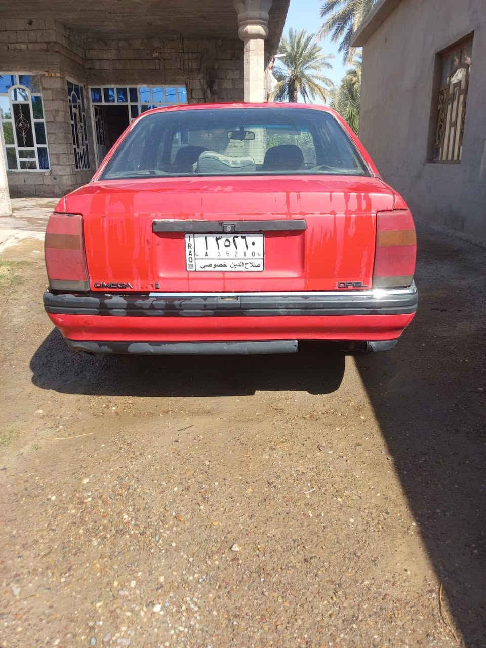 السلام عليكم للبيع أوبل اوميكا موديل 88 سنويا لل 2027 .
سيارة جاهزة وكاملة كير محرك خير من الله. 
رقم صلاح الدين مشروع وطني. 
السعر 28 وبيها مجال للأستفسار 
***********.
المكان صلاح الدين الضلوعية

