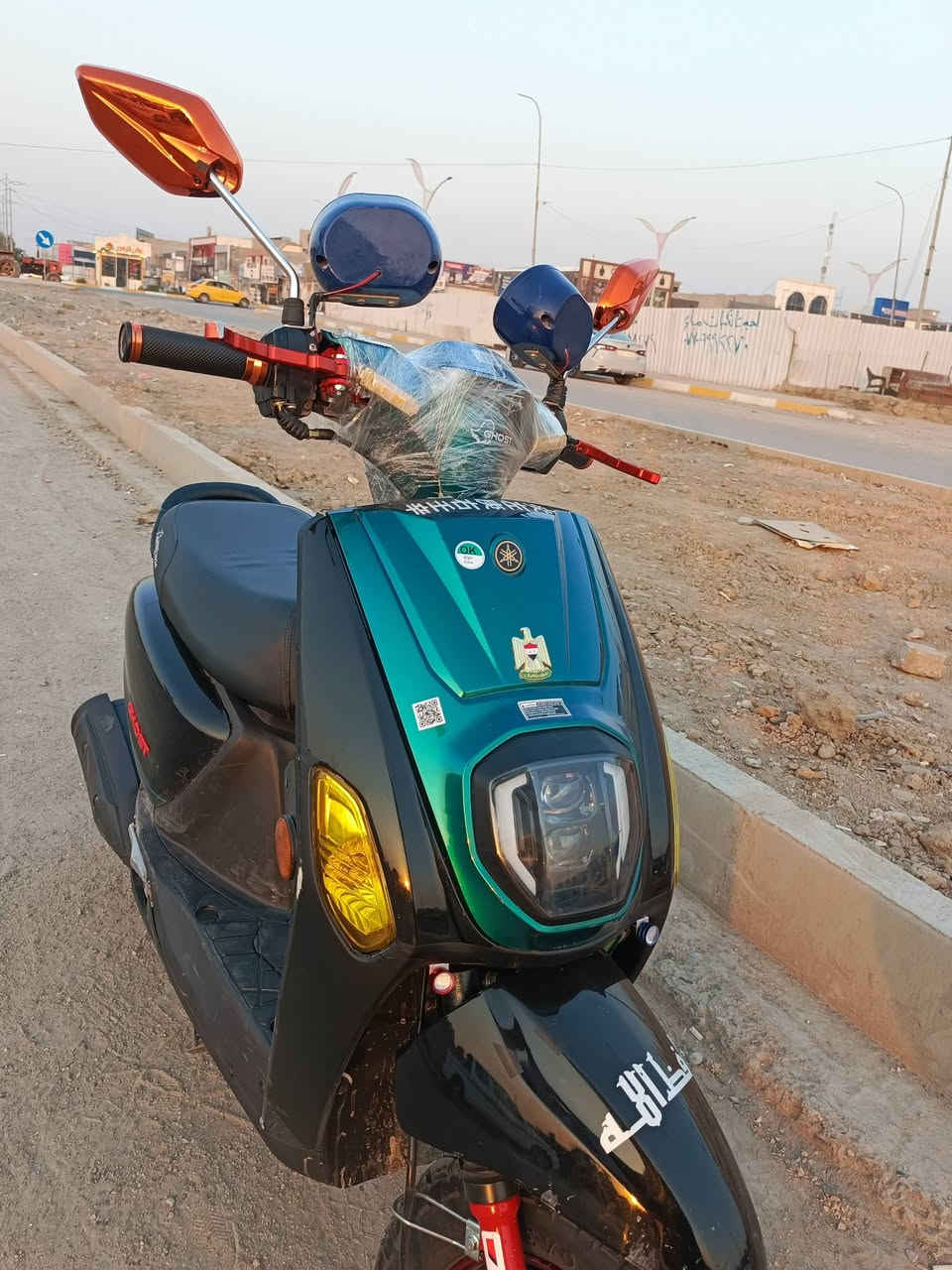 سلام عليكم ماكس بوليسي للبيع دراجة خير من الله مال بيت دراجة ما بيهة اي عيب موديل 2024 +نضام تشغيل عن بعد +نشرات بكل المكان 
ملاحضه (نقص فقط المراية و السماعات) 
السعر 750 وبي مجال ***********
