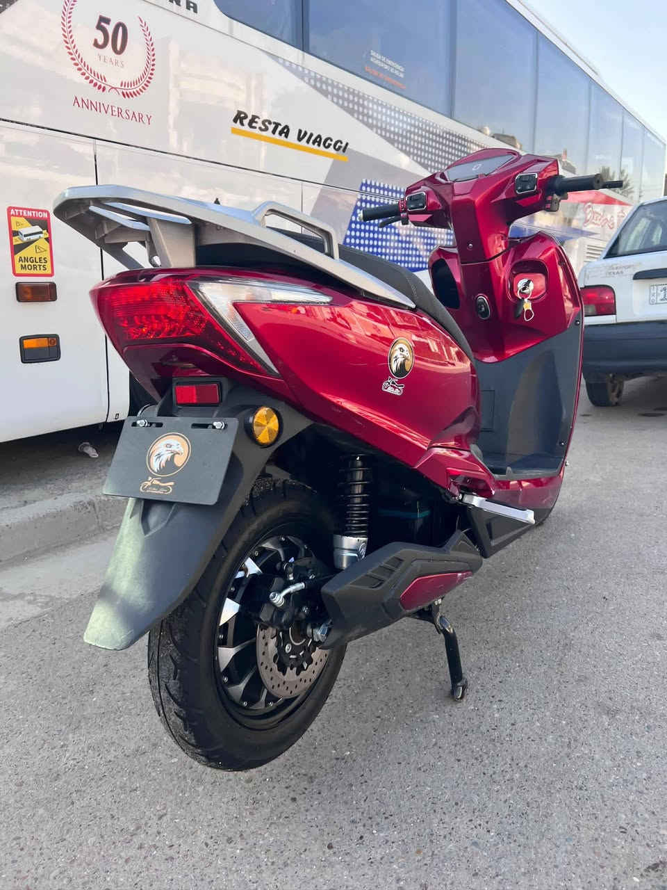 السلام عليكم دراجه شحن
الملف 2000

5بطاريات

3 نمر

الرجوع للخلف R

بيها مثبت سرعه

بيها بصمتين تشغيل عن بعد

سرعه حقيقه 90

الدراجه قبل شهرين اشتريتها

من المعرض
مكاني حي اور 
السعر خاص ...

***********

👇👇
