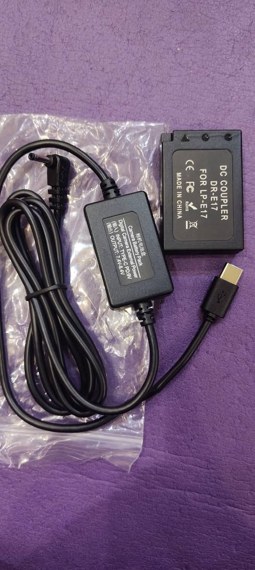 بطارية تيار مستمر للتصوير المستمر E17 متوافق 👇
لكاميرات Canon EOS 77D 200D 800D 750D 760D M3 M5 M6 Mark II RP. متوافق مع كاميرات Canon EOS 77D 200D 800D 750D 760D M3 M5 M6 EOS M6 Mark II Rebel T6i T6S X8i EOS RP


**إذا كنت صاحب هذا الإعلان وتريد حذفه لأي سبب، رجاءا أرسل رسالة إلى الدعم الفني**