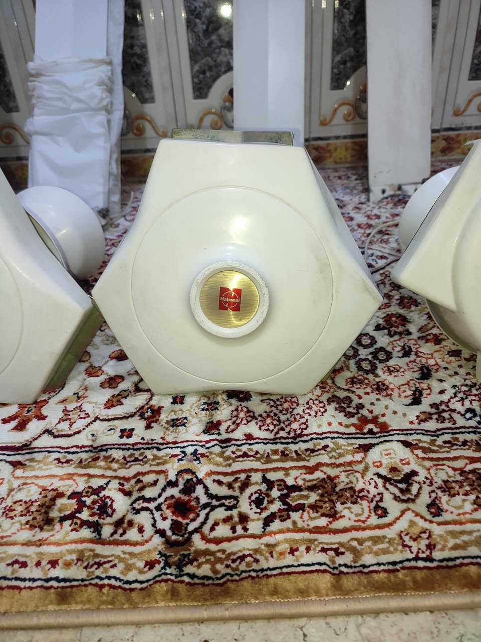 مراوح ناشيونال عدد 3.  كي دي كي عدد 1. استيراد الموسسه  العامه في الثمانينات نظافه جدا عاليه  شغل ممتاز بدون اي صوت توصيل للمشتري موجود لكل الحافظات السعر خاص


**إذا كنت صاحب هذا الإعلان وتريد حذفه لأي سبب، رجاءا أرسل رسالة إلى الدعم الفني**