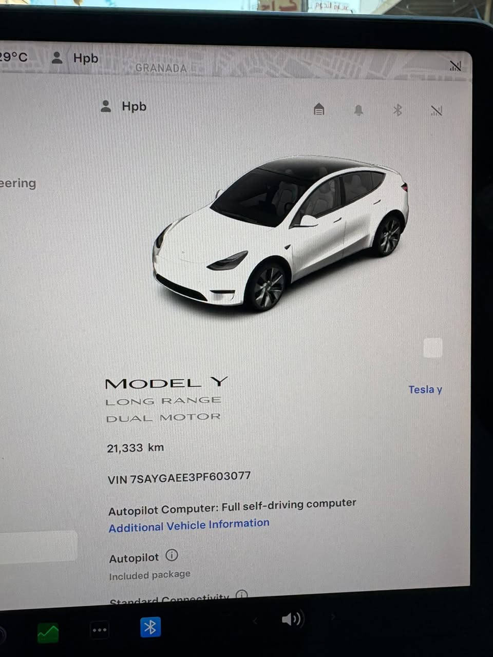 🚘 Tesla Model Y 2023
DUAL MOTOR
LONG RANGE
✨ داخل أبيض راقي وفخم
✨ 7 راكب (ثلاث صفوف)
✨ ماشية قليل جدًا
✨ شاحنة أصلية
✨ بدون أي قطعة صبغ
✨ بدون إيرباك
📸 الحادث موضح بالصور بكل شفافية

📍 الموقع: كركوك
✅ جاهزة للفحص والمعاينة

سيارة مستقبلية، صرفية صفر، هدوء وقوة بنفس الوقت ⚡ 

+964 770 618 0099
