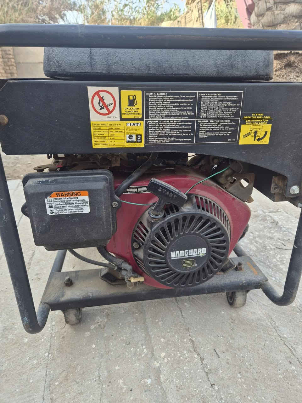 السلام عليكم مولد اقصى تركي اصلي 5k  متروكه نقص باتري وكابريتر يذب بانزين ب ٥٠٠


**إذا كنت صاحب هذا الإعلان وتريد حذفه لأي سبب، رجاءا أرسل رسالة إلى الدعم الفني**