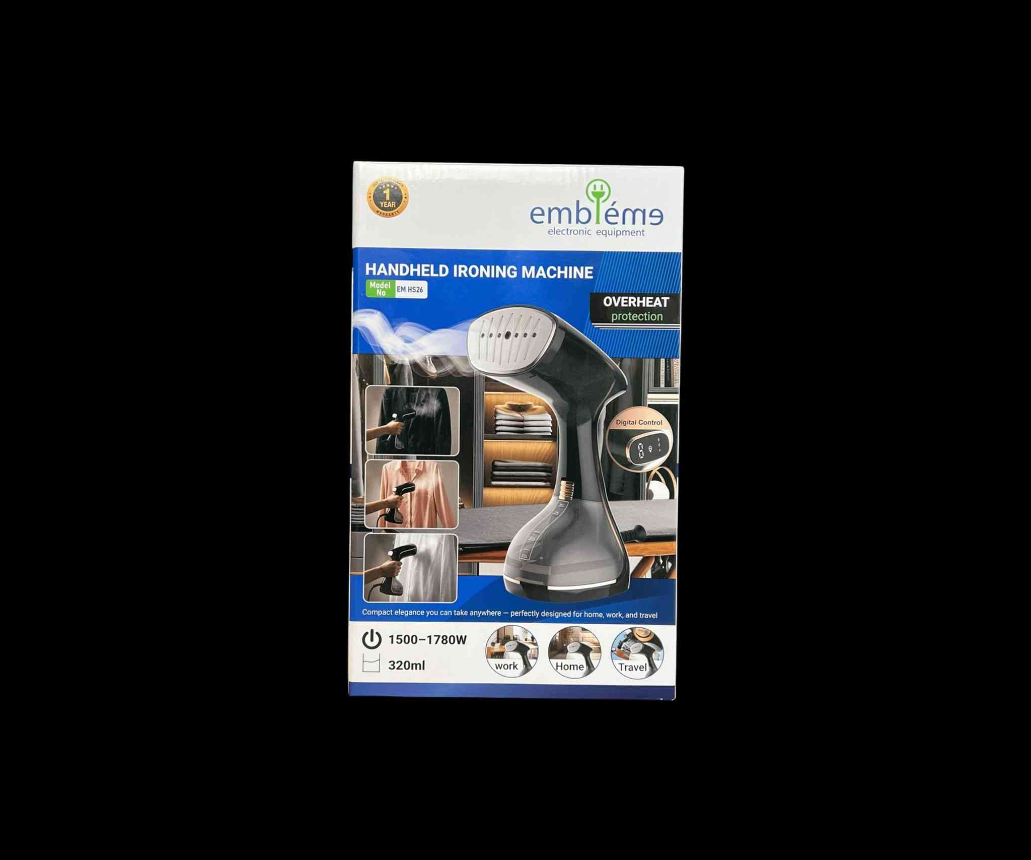 🔥توصيل مجاني لفترة محدوده 
السعر 45الف مع التوصيل مجاني لفترة محدوده 
مكواة بخار يدوية امبليوم

الاستخدامات

كي الملابس بسرعة دون الحاجة إلى طاولة كوي.

إزالة التجاعيد من القمصان، الفساتين، الستائر، والبدلات.

تعقيم الأقمشة بالبخار وإزالة الروائح غير المرغوبة.

مناسبة للاستخدام في المنزل أو المكتب أو أثناء السفر.

يمكن استخدامها للكي العمودي للملابس المعلقة مباشرة.

المميزات

قوة كهربائية: من 1500 إلى 1780 واط لتسخين سريع وإنتاج بخار قوي.

سعة خزان الماء: 320 مل تسمح باستخدام أطول دون تعبئة متكررة.

تحكم رقمي بشاشة LED لعرض حالة التشغيل ومستوى البخار.

مستويات بخار متعددة يمكن التحكم بها حسب نوع القماش.

نظام حماية من الحرارة الزائدة (Overheat Protection) لسلامة أكبر أثناء الاستخدام.

تصميم مريح وخفيف يسهل حمله واستخدامه لفترات طويلة.

إمكانية الكي العمودي للملابس المعلقة والستائر بسهولة.

قاعدة بخار متعددة الفتحات لتوزيع البخار بشكل متساوٍ.

فرشاة قماش مرفقة تساعد على تنظيف الأقمشة وإزالة الوبر أثناء الكي.

تسخين سريع ليكون جاهزًا للاستخدام خلال ثوانٍ قليلة.

جهد التشغيل: ‎220-240V  ‎50-60Hz.

طول سلك الكهرباء: 160 سم لمرونة أكبر أثناء الاستخدام.

ضمان سنة من تاريخ الشراء

محتويات الصندوق

مكواة بخار يدوية امبليوم.

فرشاة قماش للكي والتنظيف.

كوب قياس لتعبئة الماء.

كتيب التعليمات.

الملاحظات

يُفضل استخدام ماء نقي أو مقطر للحفاظ على الجهاز وإطالة عمره.

يجب فصل الجهاز عن الكهرباء بعد الانتهاء من الاستخدام.

لا يُغمر الجهاز بالماء أثناء التنظيف.

يُترك الجهاز ليبرد قبل التخزين.

ابعاد الغلاف: الطول: 18 سم  العرض: 14 سم  الارتفاع: 29 سم.


**إذا كنت صاحب هذا الإعلان وتريد حذفه لأي سبب، رجاءا أرسل رسالة إلى الدعم الفني**
