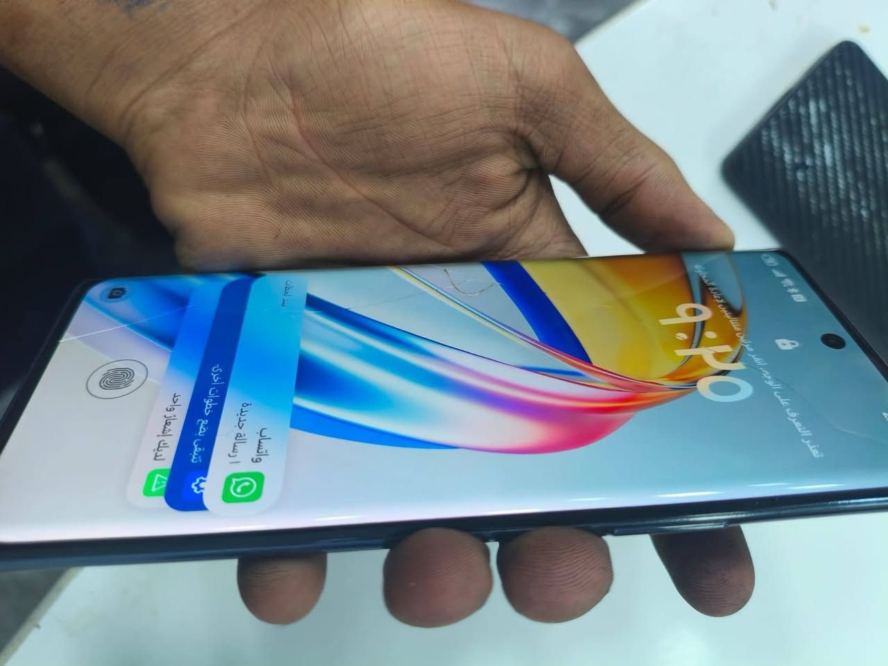سلام عليكم  جهاز للبيع او مراوس بايفون   HONORX9d.جهاز ممبدل بي شي جهز ما واصل مصلح ذاكره 256رام 12 بس بي فطور با شاشه مماثر عل لمس  @إشارة اي ستفسار عرقم ***********
