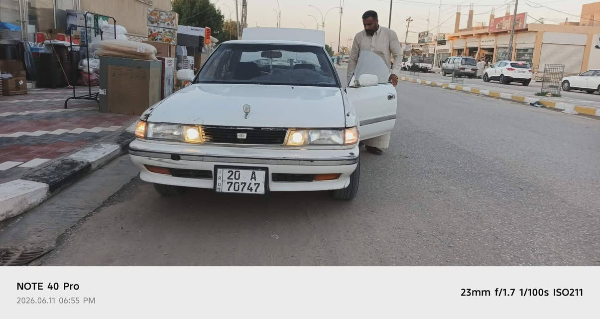 السلام عليكم مارك ياباني كير اومكينه  نضيف حجم 2000 حداديه كهربائيات عامه تخم تاير رقم ديالى دولي تحويل مباشر اي محافظه تعجبك سنويه لل2030 عنده وكاله بيه احنه انحولك عنوان النجف ابو صخير السعر 32بيهه مجال ***********

