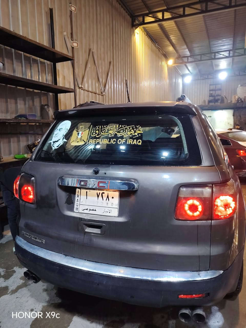 من رخصت الادمن
اكاديا موديل 9 مكفوله من الكير والمحرك والصدر والتبريد بيهه ضربه بالباب الخلفي
كامره وشاشه ذكيه
دبل اكزوز
تحكم استيرن
اشاره بل مره
السعر ٧٥ العنوان بغداد رقم المبايل *********** موجود واتساب والفيس
