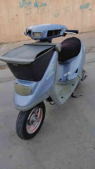 ياماها للبيع ماطور كله علابلاد بل شرط محرك ناعم فول نشاط كهربائيات وسلف كلها شغاله  بس نقص باتري شاصي شرط اكسل شرط ماطور كله بل شرط كفاله عامه سعره 150 بيه مجال قليل كركوك قادسيه الثانيه الرقم ***********
