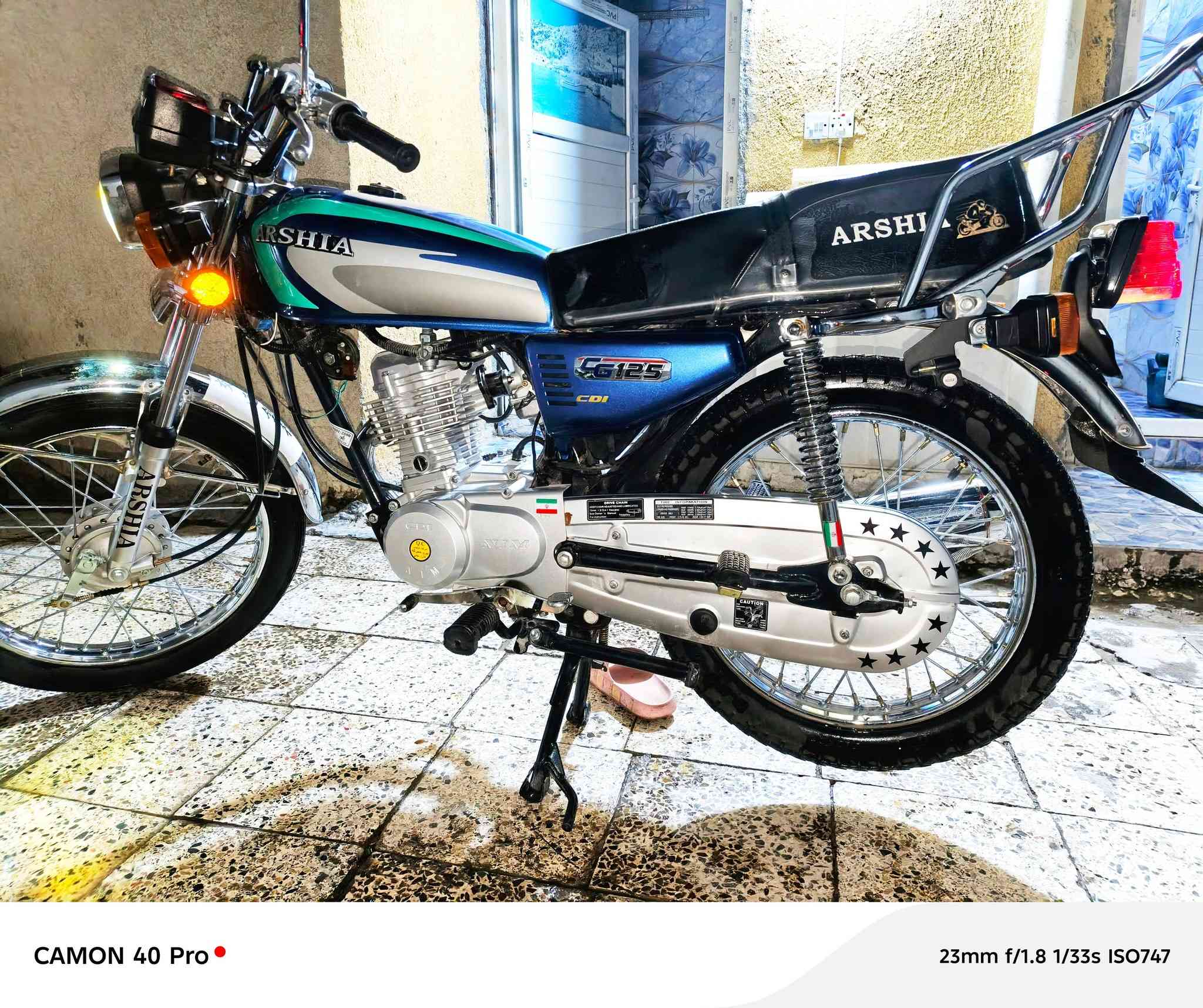 دراجه جديده نامه متياز إيراني أوراق سكنر مديل 2025 مكفوله من كلشي
السعر ٧٠٠ وبيها مجال 
كربلاء حي الغدير 
***********
