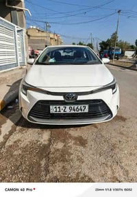 كورله هايبرد 2025 ماشيه 7000 كيلو فقط سياره مكفوله من الشخط بسمي رقم ب...