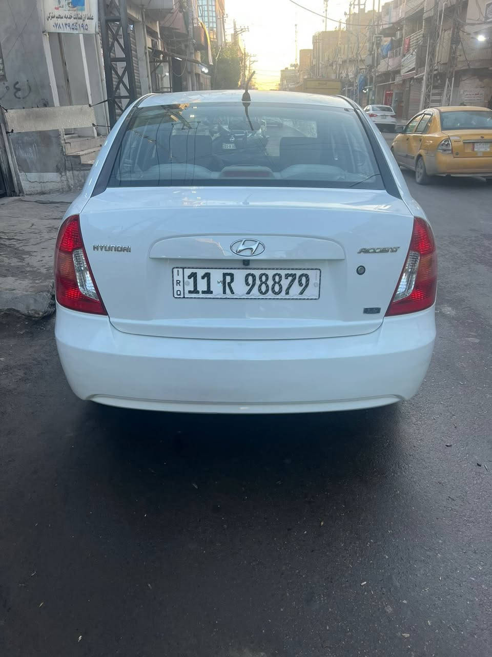 السلام عليكم
اكسنت خليجي موديل 11سياره جديده مكينه1600 مكينه بيه خيط تبخير سياره مكفوله كفاله عامه من ضربه وصبغ وبارد 
 ماعدا على كد شبر تخم تاير جديده سبير بلادي رقم جديد باسمي سنويه جديده سياره كلهه جديده مكان بغداد رقم صاحب سياره ***********
