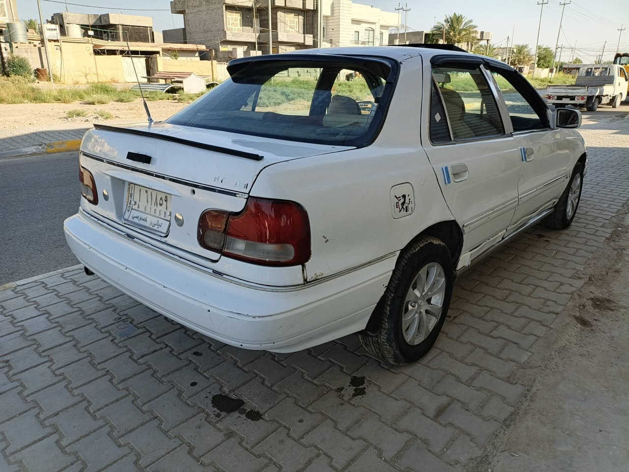 سلام عليكم لانترا للبيع موديل 94 رقم
ديالى تحويل ثاني يوم كير اتوماتيك  محرك نضاف فقط بل مكينه صوت مال جواكيج بسيط صدر جديد كهربائيات كلها شغاله خياسات مابيها مكان السياره ديالى دلي عباس السعر 20 وبيها مجال اتصل ودلل ***********
