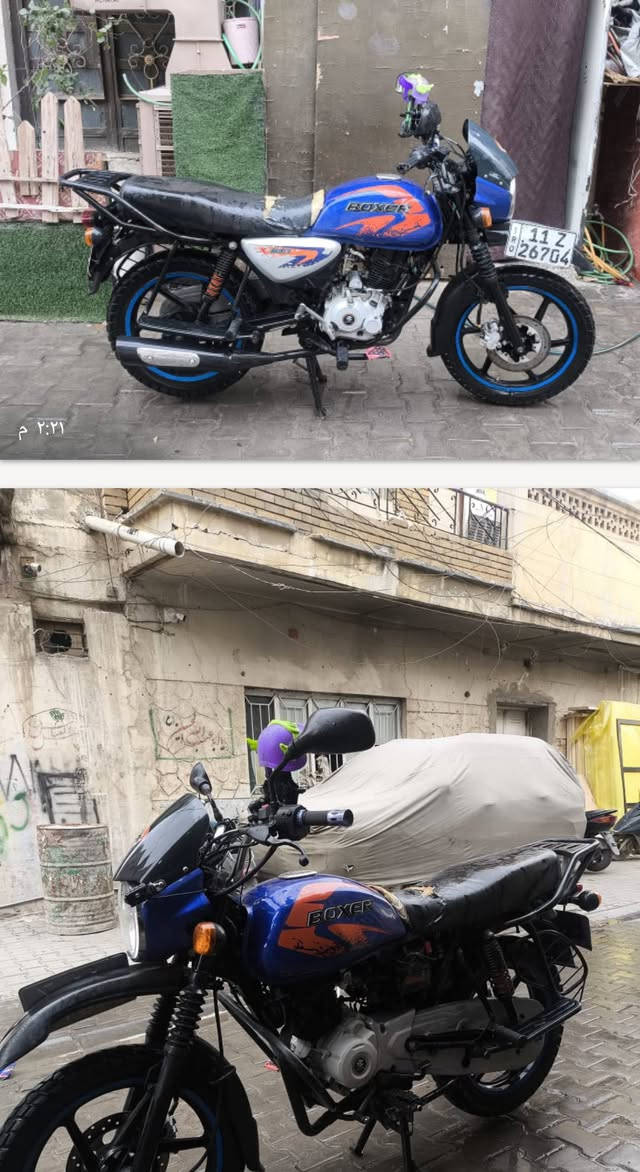 سلام عليكم دراجه بوكسر لبيع مديل2023 رقم بغداد نكليزي سنويه تحويل ثاني يوم كلشي ما بيه  رقم لهاتف *********** لسعر مليونين و100 وبيه مجال
