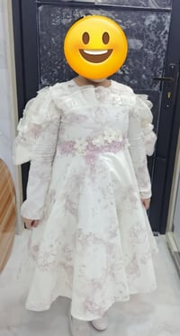 فستان بنات • مقاس ١٢ سنة • جديد