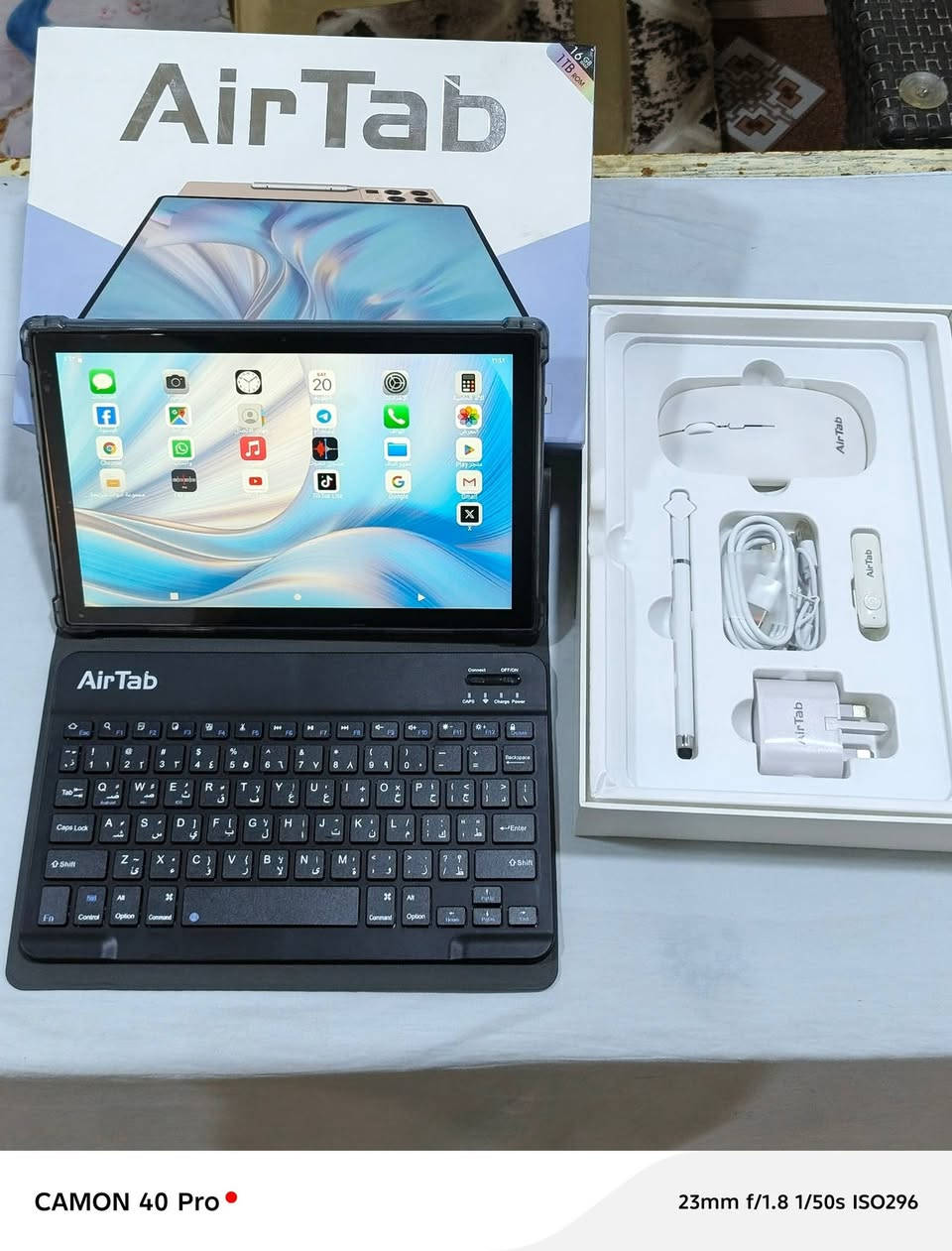 تاب ذاكرة 1024 ون تيرة رام 16
شاشة 10 انج الكبير جديد فقط فحص السعر 150 الف وبي مجال قليل اشراي تواصل خاص او على الرقم ***********
