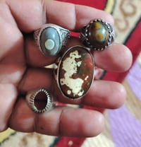 ٤ خواتم • سليماني قديم • ٤ غرام