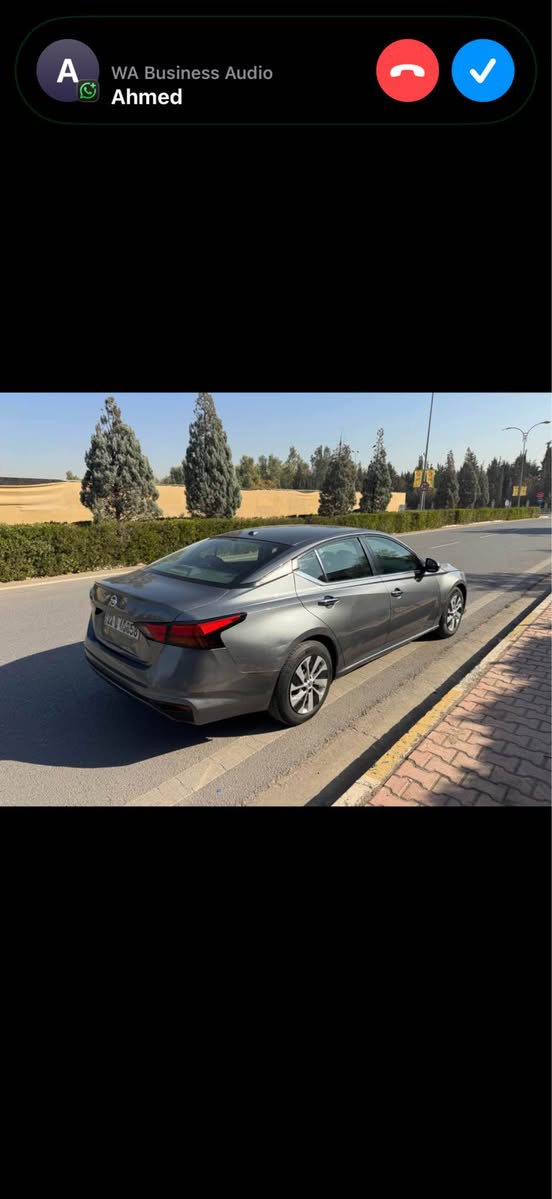 نیسان التیما ٢٠٢٠ مواصفات s مواصفات معروفە رقم اربیل ٥ قطع صبغ بدون ارباگ و دواخل ابیعە حزام اني یعني بدون دوخە حزاممم ابیعە بس بشرط بدون ارباگ و دواخل 
کیر و محرک شرط تبرید ثلج 
سنویە جدید لل٢٠٣١ باسمي ترید تحویل وکالە جاهز 
بطاقە بانزین مقدم باقي بس استلام 
مکاني کرکوک 
سعر ١١٥ ورقە و بي مجال کلش قلیل 
شرای خابر ما موجود ع فیس 
***********
*********** كركوك, العراق
