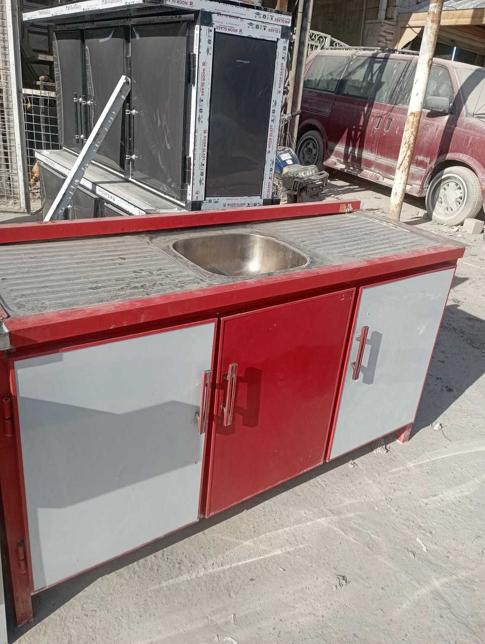 كاونتر قياس مترين ونص مع سنك قياس متر ونص مستعملات للبيع واتساب *********** نجف
