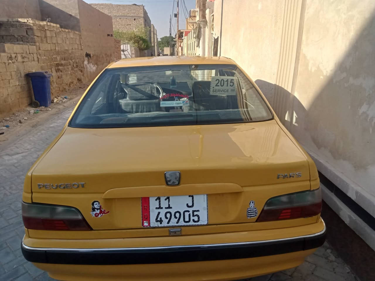 سلام عليكم بيجوموديل 15للبيع سياره جاهزه يعني كبل للشارع كير مكينه جدد تبريد خير من الله تخم ياسر بيه هلالات معمرات اوكاملات السعر 46ابيه مجال حك الجيه بس العنوان بغداد حي اور سبع قصور للتصال ***********

