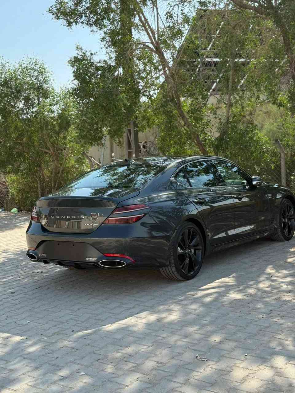 ياالله
Genesis g70 3.3t V6 sport prestige 

موديل 2023

سبورت برستيج أعلى فئة 

بانوراما/ 4كامرات/ تدفئه +تبريد كشنات  /داتاشو/ جنطة شفط / تدفئه ستيرن / داخل شامو كنتار  / كارت تشغيل/يعني اعلى مواصفات G70

لون زيتوني طوخ 

حادث موضح بالصور 

واجه بيها كلير من امريكا 

شواصي مكفوله لغود مكفوله

بدون رقم 

مكاني كربلاء
السونار مرفق مع المنشور
تقرير الكارفاكس يذكر اثر شخوط طفيفة تبديل جاملغ + كلير بدون حادث يذكر

تم تنزيل السعر  بسبب الضروف السعر 185

***********
