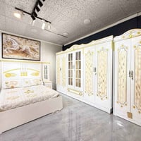 غرفة نوم • نجارة عراقية • تصميم تركي