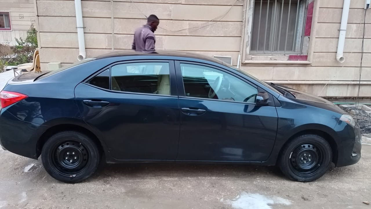 سلام عليكم تويوتا كورولا موديل 2017 وارد امريكي للبيع السعر 125 ضرر صبغ جاملغ الامامي جهة السائق والتفاصيل البقيه الاتصال على الرقم*********** المكان ناصريه مركز
