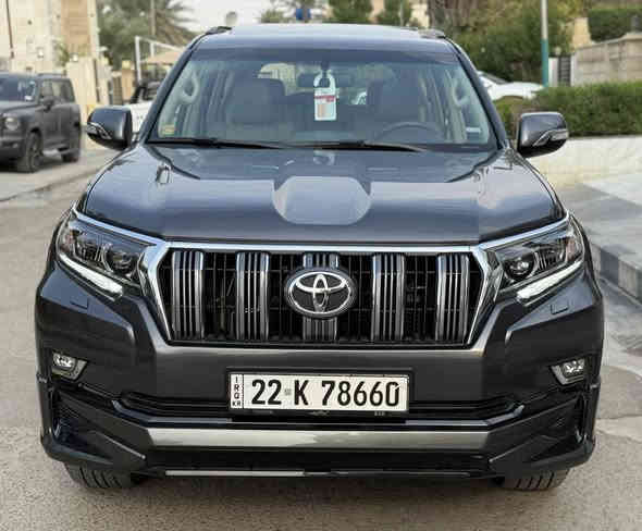 تويوتا برادو 2023 VX 
وكالة تويوتا العراق ساز SAS
( صيانتها الدورية في الشركة فقط )
ماشية 32 الف كيلو
محرك V6 4000
مقاعد جلد و تبريد

السعر 48,000 $
رقم اربيل / مكانها بغداد
***********
