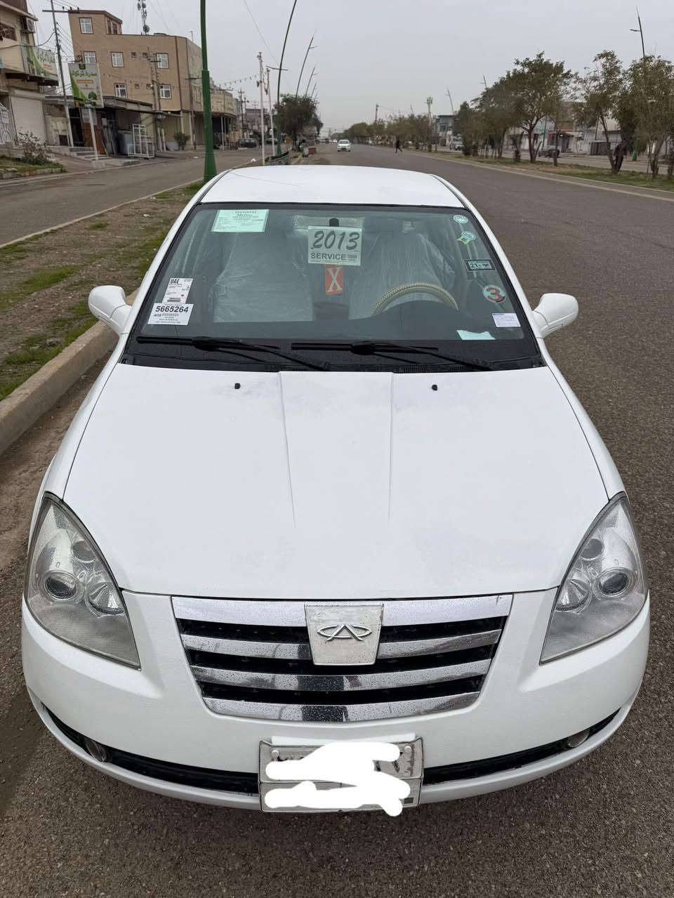 شيري A5موديل 2013بدون صبغ كير محرك بل شرط دفتر بانزين بيه كهربائيات وتبريد كله بل شرط تايرات جديده سعر 57وبيه مجال رقم هاتف ***********
