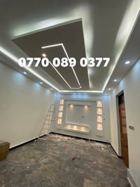 كادر جبس مبود كافة وجميع الديكورات الداخليه والخارجيه  تركيب الجبس مبو...