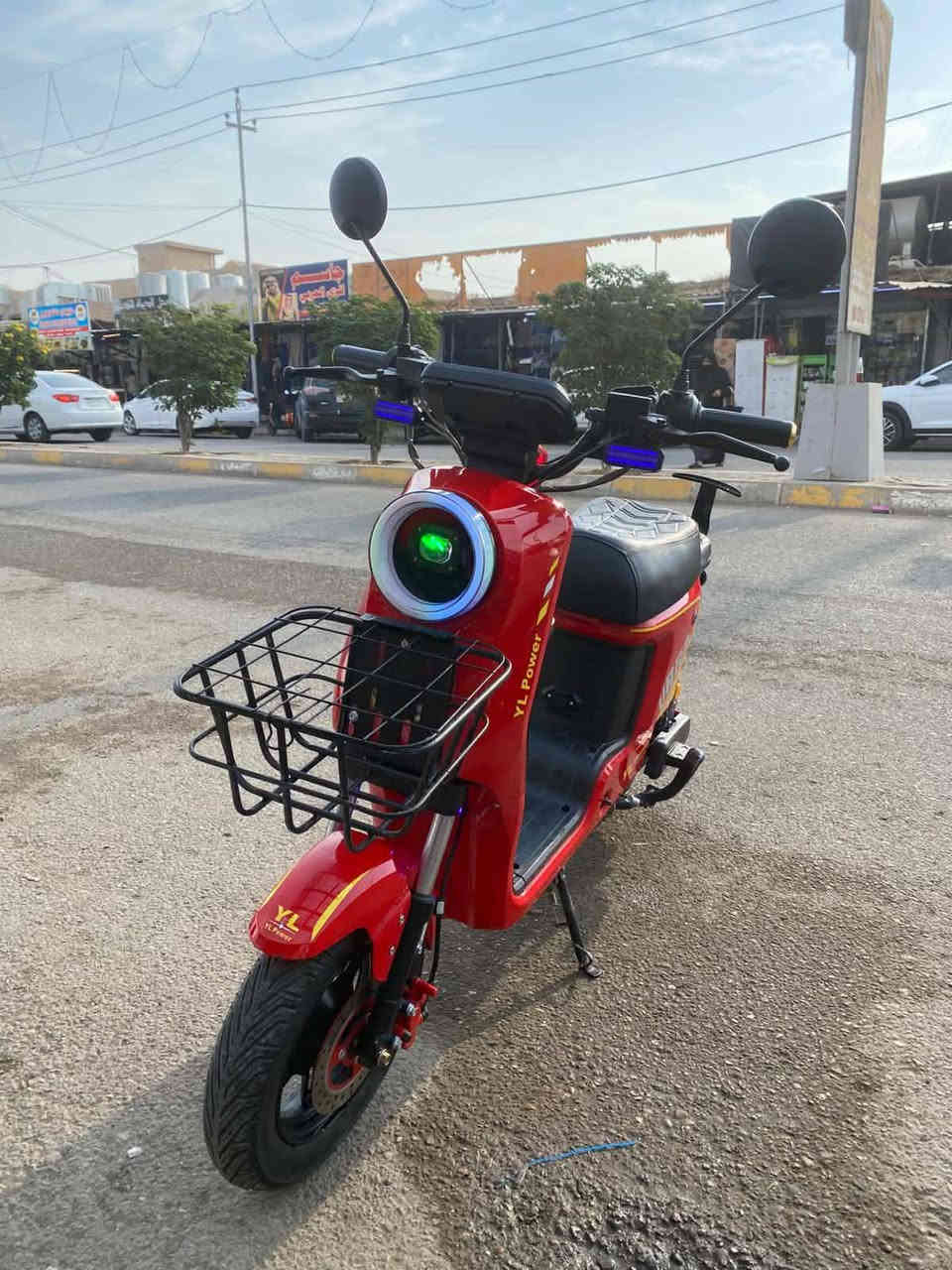 سلام عليكم دراجه شحن (YL)للبيع سعره 550  مكاني الحويجة الاتصال على الرقم ‏‪***********‬‏
