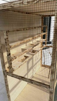 قفص بلابل • شغل مضمون • قياس ١٣٠×٦٠×١٢٠