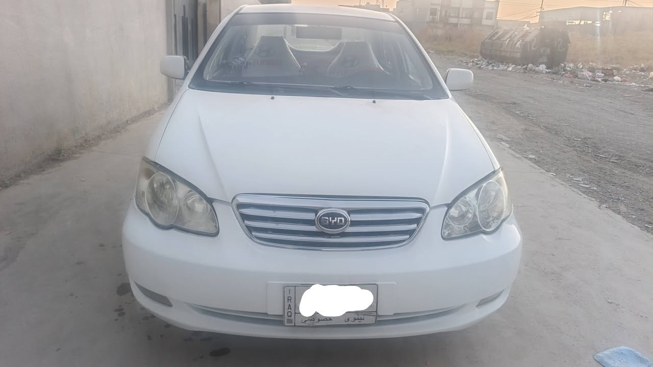 بي وأي دي f3 للبيع 2011 رقم نينوى محرك وكير شرط السياره بدون ضرر وبدون صبغ رقم نينوى الشرعي بالموصل سيارة نضيفه السعر 62 المكان الموصل الأيمن ترهم معارض مع تكسي الاتصال على الرقم 
*********** // ***********
