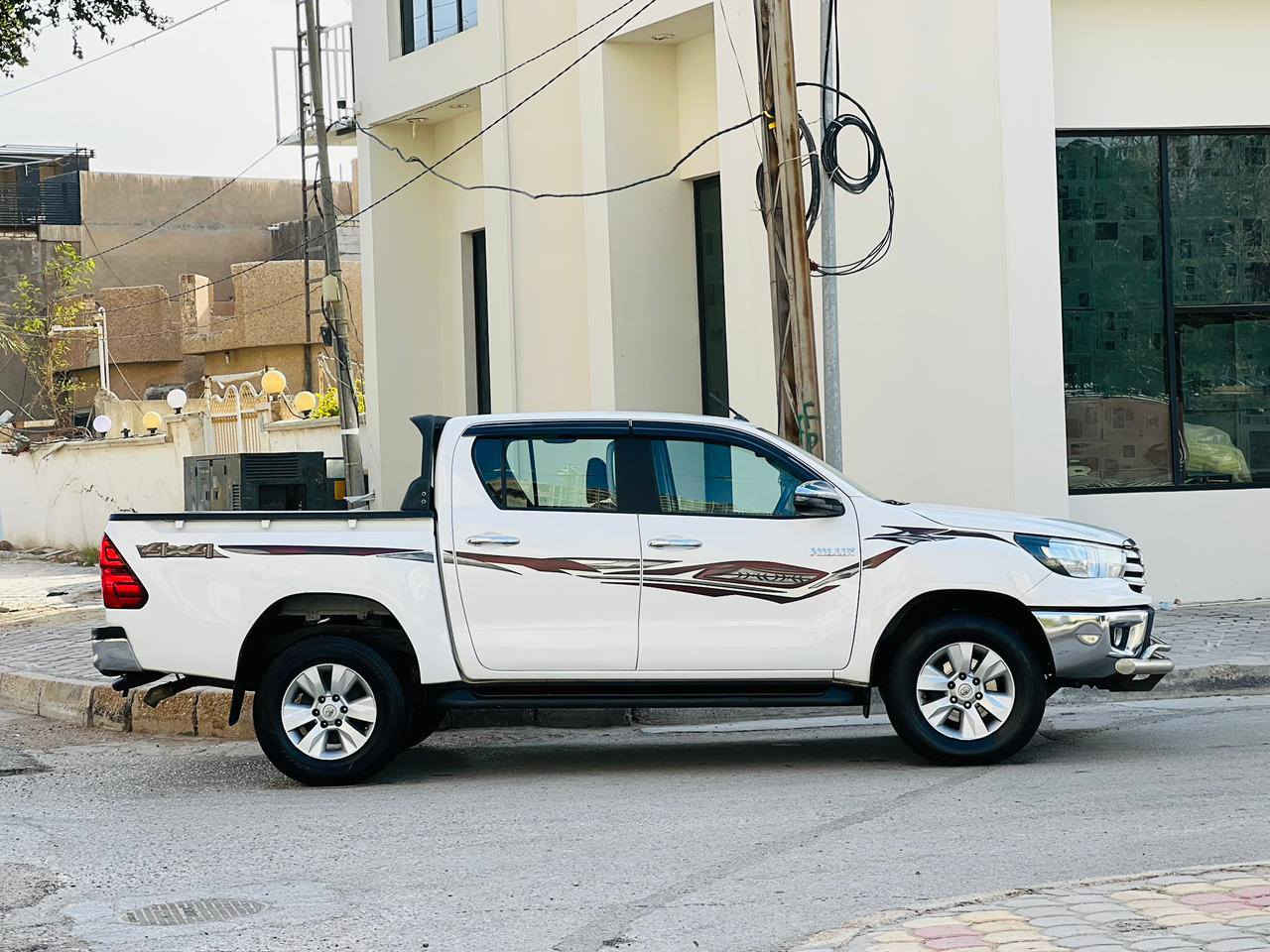 تيوته هايلوكس مديل 2019 فورويل كويتي كفاله عامه سعر 198 وبيه مجال فول مواصفات للاستفسار الاتصال *********** مكفوله كفاله عامه مكينه كاز سته كير مواصفات تحكم ستيرن حساسات خلفيه شاشه كامره دواره مري كهربائي نضام يكو كشنات تبريد تدفئه بلكشن قطعتين تبريد مثبت سرعه مانع نزلاق  رقم اربيل تحويل او وكاله سنويه لل 27 مكينه مامفتوحه مكينه وكير مكفولات حداديه جديدهه تخم تاير جديد تبريد شغال ثلج سياره جديده وجاهزه مكان سياره كربلاء كربلاء, العراق
